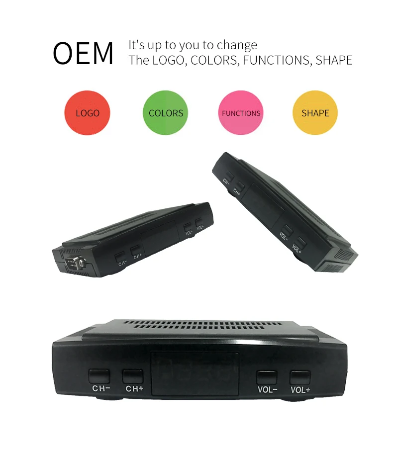 Hengli DVB S DVB-S2 Satellite TV receiver with IPTV CCCAM IKS  Decoder