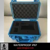 Case type hard ABS plastic small carrying case/waterproof camera case with EVA foam insert