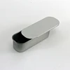 emboss or print metal mini square slide tin box