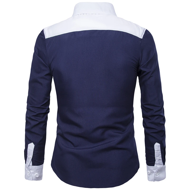 A3926 Fashionable Premium Cotton Polyester Comfortably Trim Fit Dress ...