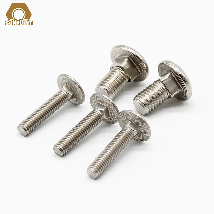 Ansi/asme B18.5 Standard M14 Large Head Fine Thread Carriage Bolts ...