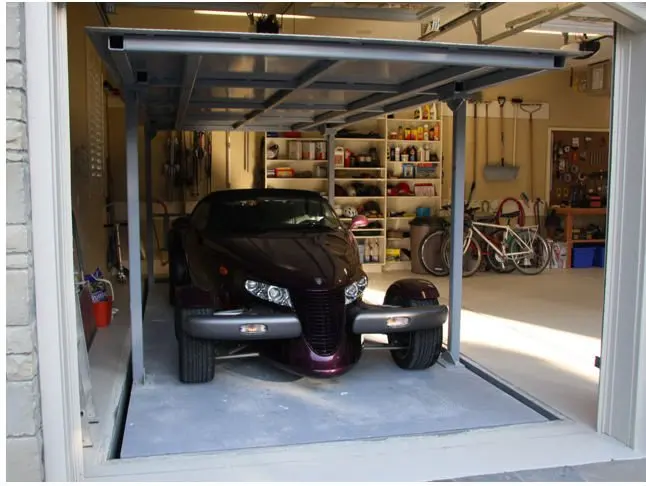 Pit Type 2 Level Car Parking Lift For Home Garage - Buy Pit Type 2 ...