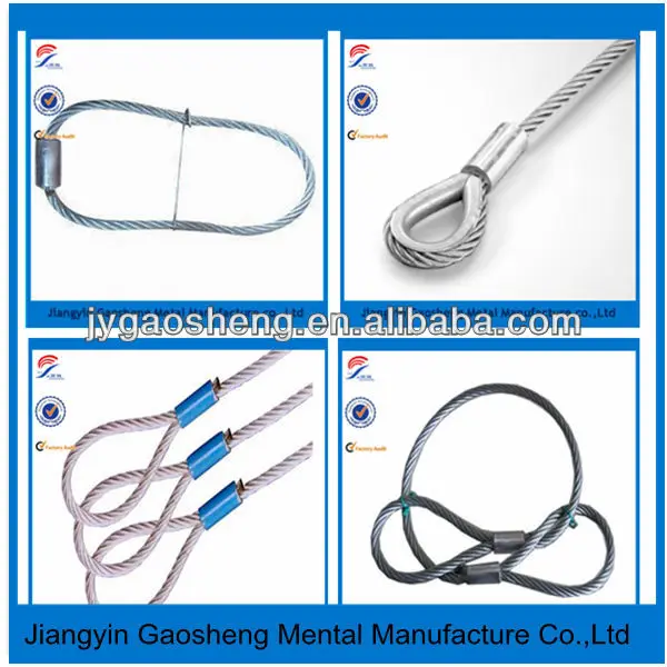 Steel Wire Rope Slings And Assemblies Buy Wire Rope Slingssteel Wire Rope Slingswire Rope 