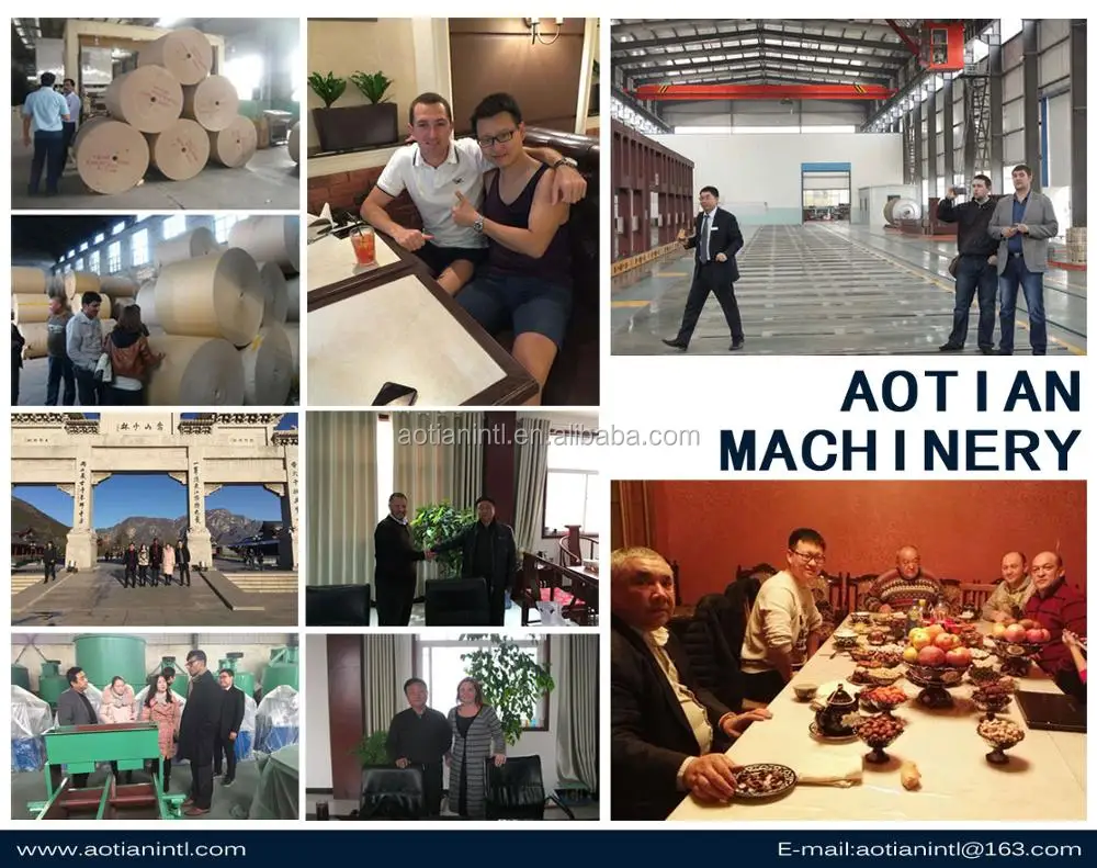 Paper winding machine Pope Reel for toilet paper machine