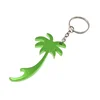 Promotional Gift Coconut Palm Tree Keychain Aluminum Keychain Bottle Opener, Bottle Opener Keychain