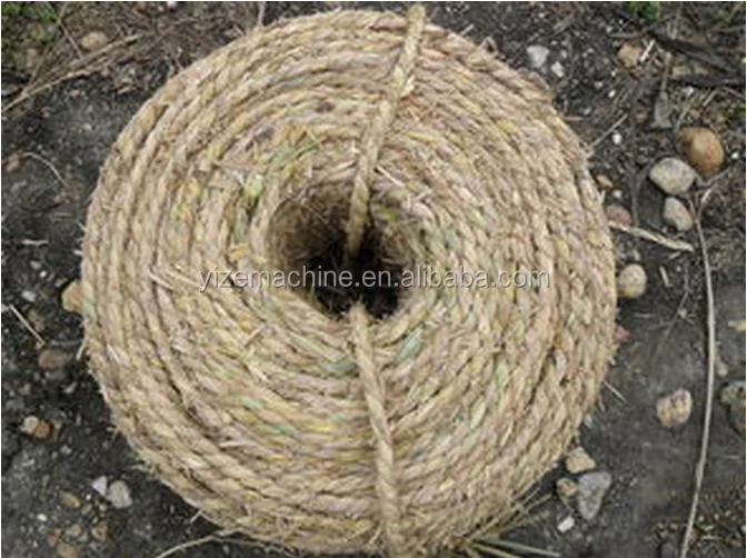 Hay Band Straw Rope Spinning And Straw Rope Making Machine/ Grass Rope