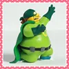 Monster plastic custom pvc material superman figure for children;make custom action figure with fixed head and legs