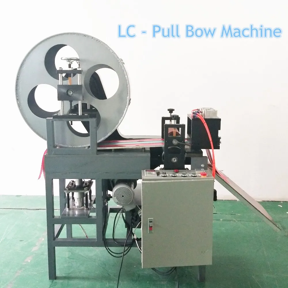 New Arrival With Ultrasonic Pressing Pp Ribbon Butterfly Pull Bow Making Machine Buy Pull Bow