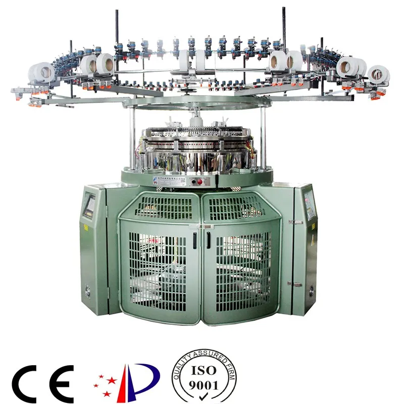Foshan Chiyang Brand computerized 4/6 color Single Jersey Jacquard circular knitting textile machine with lycra high quality