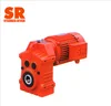 F series small electric bevel parallel shaft helical transmission gearbox