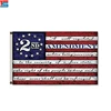 Second 2nd Amendment Vintage American Flag Banner USA Second 2A Man Cave Decor 3X5 Feet flag
