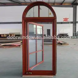 Insulated luxury aluminium wood doors in-swing aluminum with composite french casement door hot sale modern solid