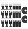 20 PCS Metal/Wood Professional Oscillating Multitool Quick Release Saw Blades