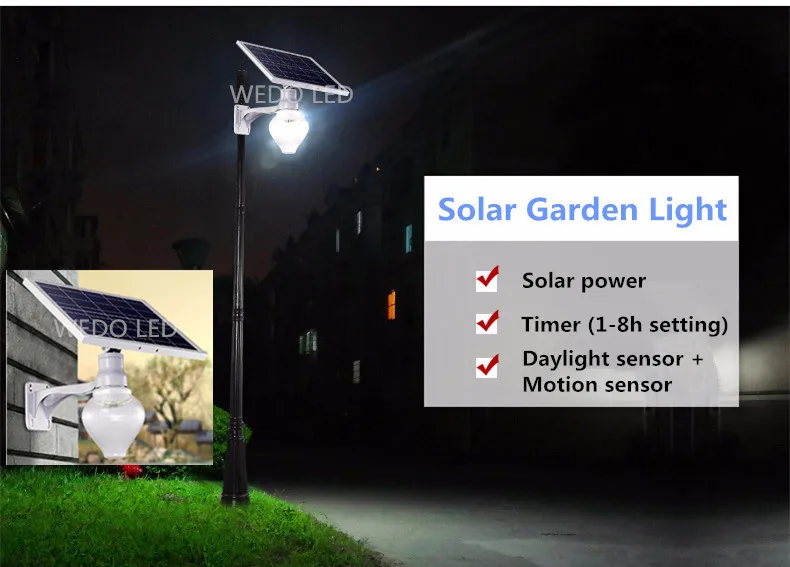 Solar garden light 22
