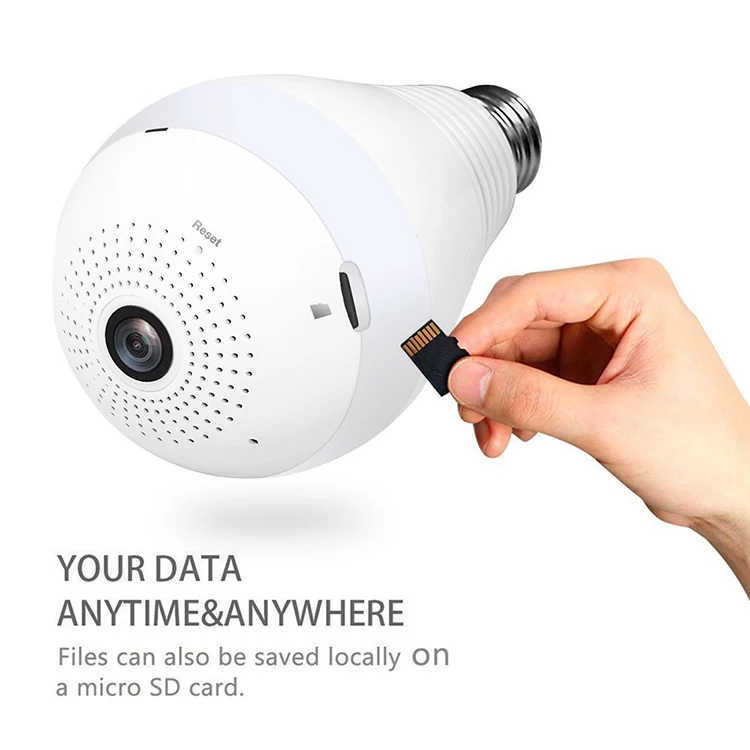 App Remote View Nanny Camera Ip Indoor Security Bulb Light Camera Buy