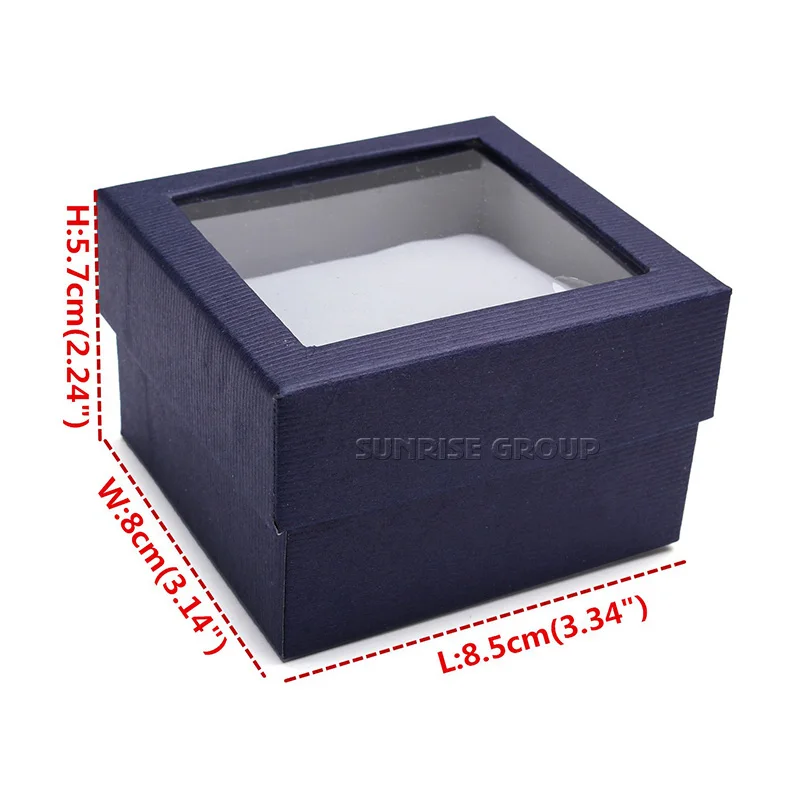 Manufacturer Wholesale Customized Clear Packaging Watch Paper Box