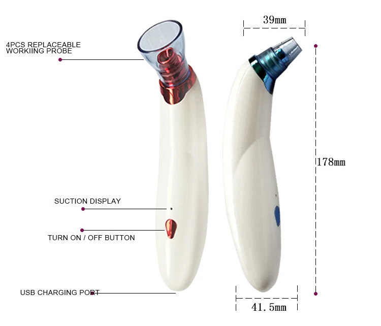 Extractor Mitesser Pickel Werkzeuge Vakuum Gerat Maschine Vibratoren Weiss Schwarz Kopf Entferner Buy Heimgebrauch Gesicht Maske Schwarz Kopf Vakuum Remover Mit Leistungsstarke Motor Schonheit Produkt Gesichts Poren Reinigung Reiniger Mitesser