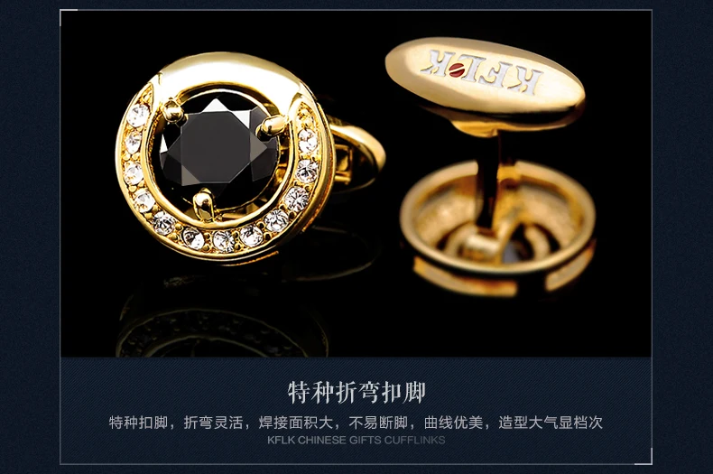 dourada, botão de punho, alta qualidade, preto, moda jóias, convidados, marca