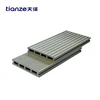 Taizhou Tianze 147x31mm Cheap Small Grooving Hollow Waterproof Composite Plastic Board WPC Decking