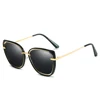 New ladies polarized sunglasses through the box retro cat eyes sunglasses UV 400 sun visor wholesale