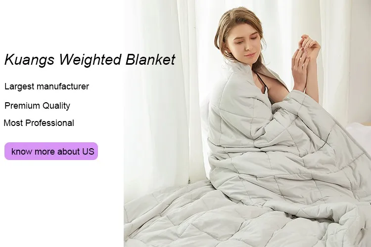 15lbs/20lbs/25lbs Cotton Sensory Weighted Blanket Anxiety Adult - Buy