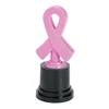 New Style Wholesale Plastic Cheap Pink Ribbon AwarenessTrophies Hot Sell Custom Breast Cancer Survivor Award Trophy Cup