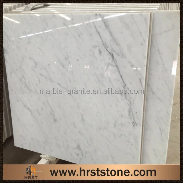 Carrera white marble