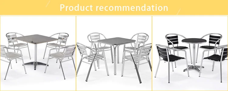 Professional Iron For Balcony Modern Garden Wedding Aluminium Outdoor Chair