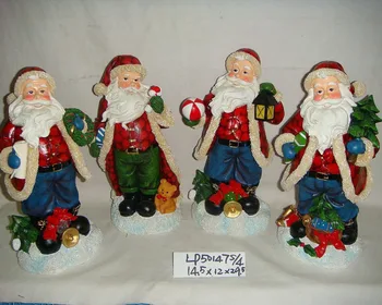 christmas resin statues