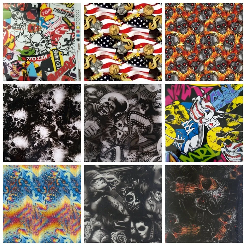 Hydro Dipping Film Wooden Pattern Water Transfer Film For Auto Industry