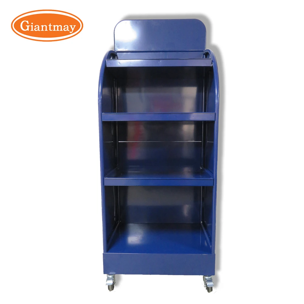 Newest Metal Lubricant Rack Gas Display Motor Oil Engine Shelf Bottle Oil Stand
