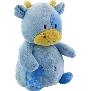 blue cow stuffed animal