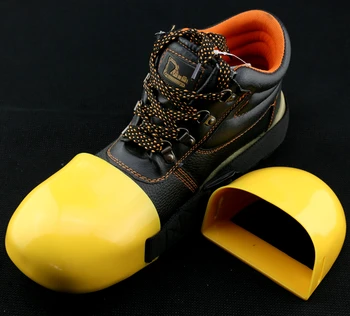 Overshoes with aluminum toe cap