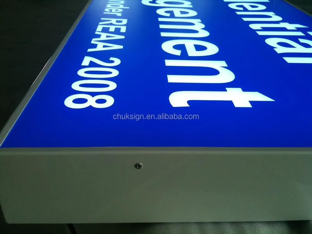 Outdoor Led Signboard Waterproof Led Signboard Aluminum Frame Adverting