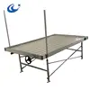 Ebb Flow Customized Rolling Table Greenhouse ebb/ flow rolling weight table/bench for planting in flood plastic tray