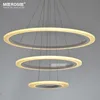 Meerosee Lighting Have The Call White LED Acrylic Pendant light Cord Pendant MD5057