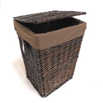 Better Homes And Gardens Handwoven Willow Laundry Hamper