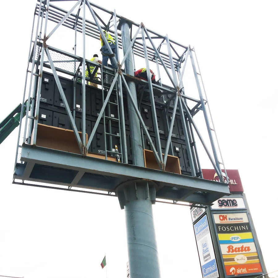 High Quality Outdoor Unipole Led Billboard Advertising Sign Board Buy