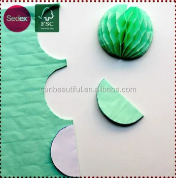  Diy  Christmas  Decoration Paper Honeycomb  Balls With A4 