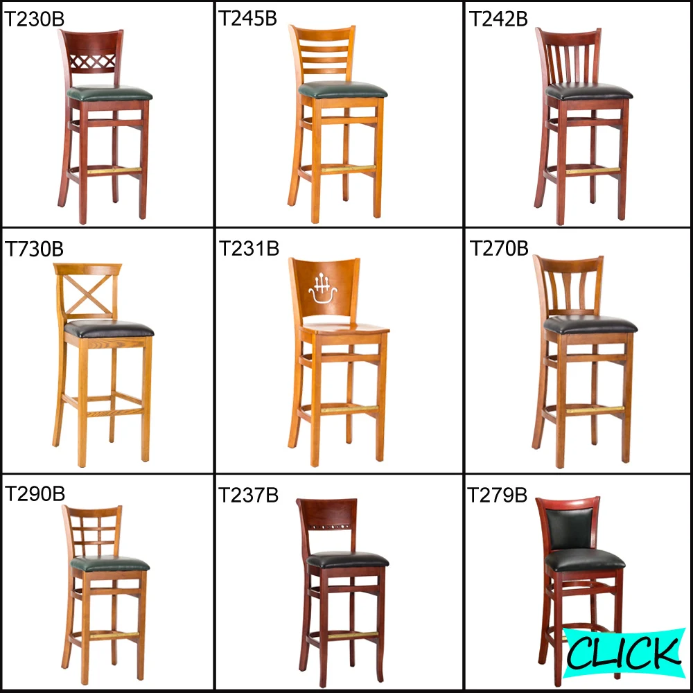 Types of wooden chairs