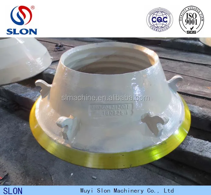 Symons cone crusher bowl liner