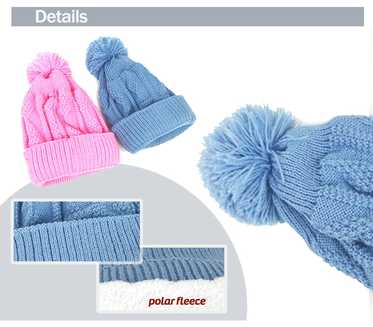 Wholesale cheap sport kids cap custom logo warm winter knitted beanie hat