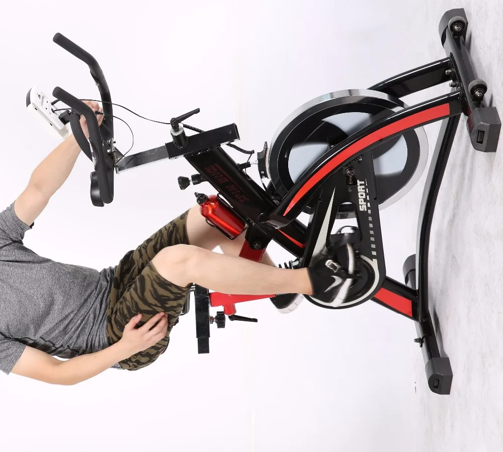 exercise bike on floor
