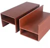 Store sususpended composite ceiling strip drop ceiling wpc wood paneling