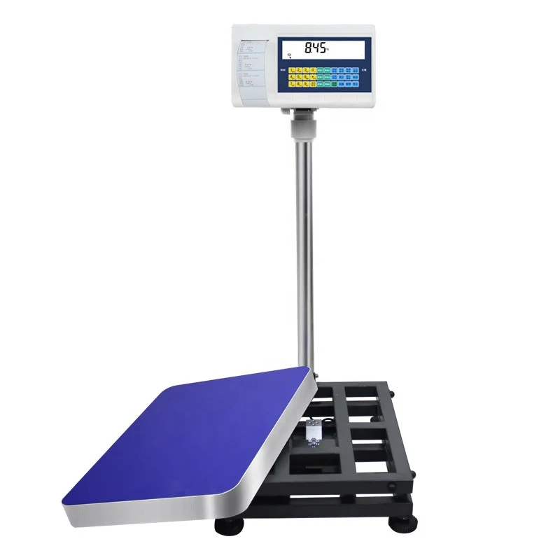 Digital Electronic Platform Scale With Lcd Display Thermal Printer