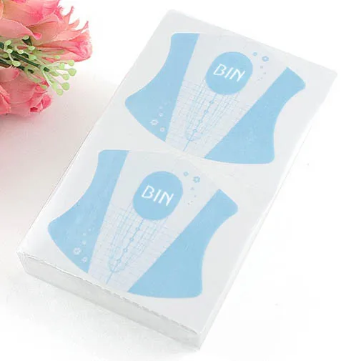 Bin Nail Extra Long Extensions Xxl Customized Dual Form Nail Art Form