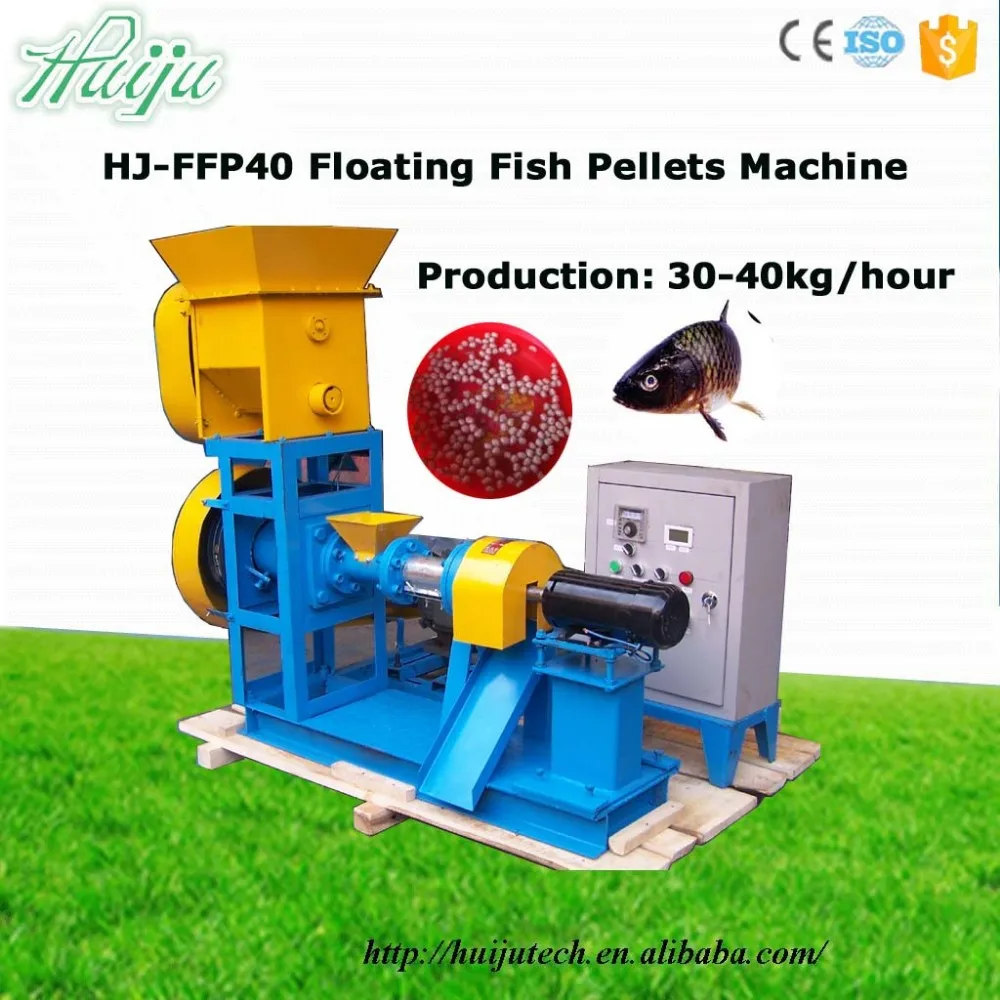 Small Capacity Floating Fish Pellet Making Machine Hjffp40 In Guangzhou Buy Floating Fish
