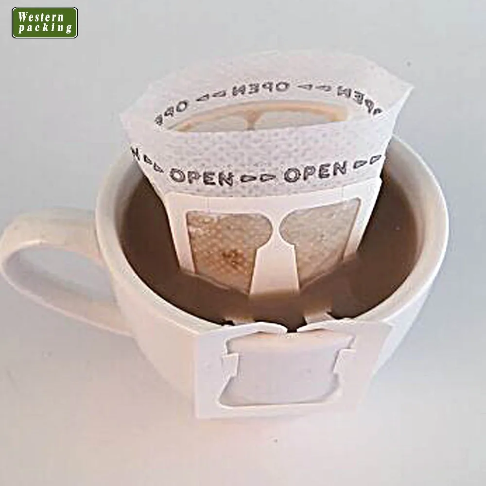 Drip Coffee Filter Bags Package Filter Paper Coffee Flat Pouches Buy