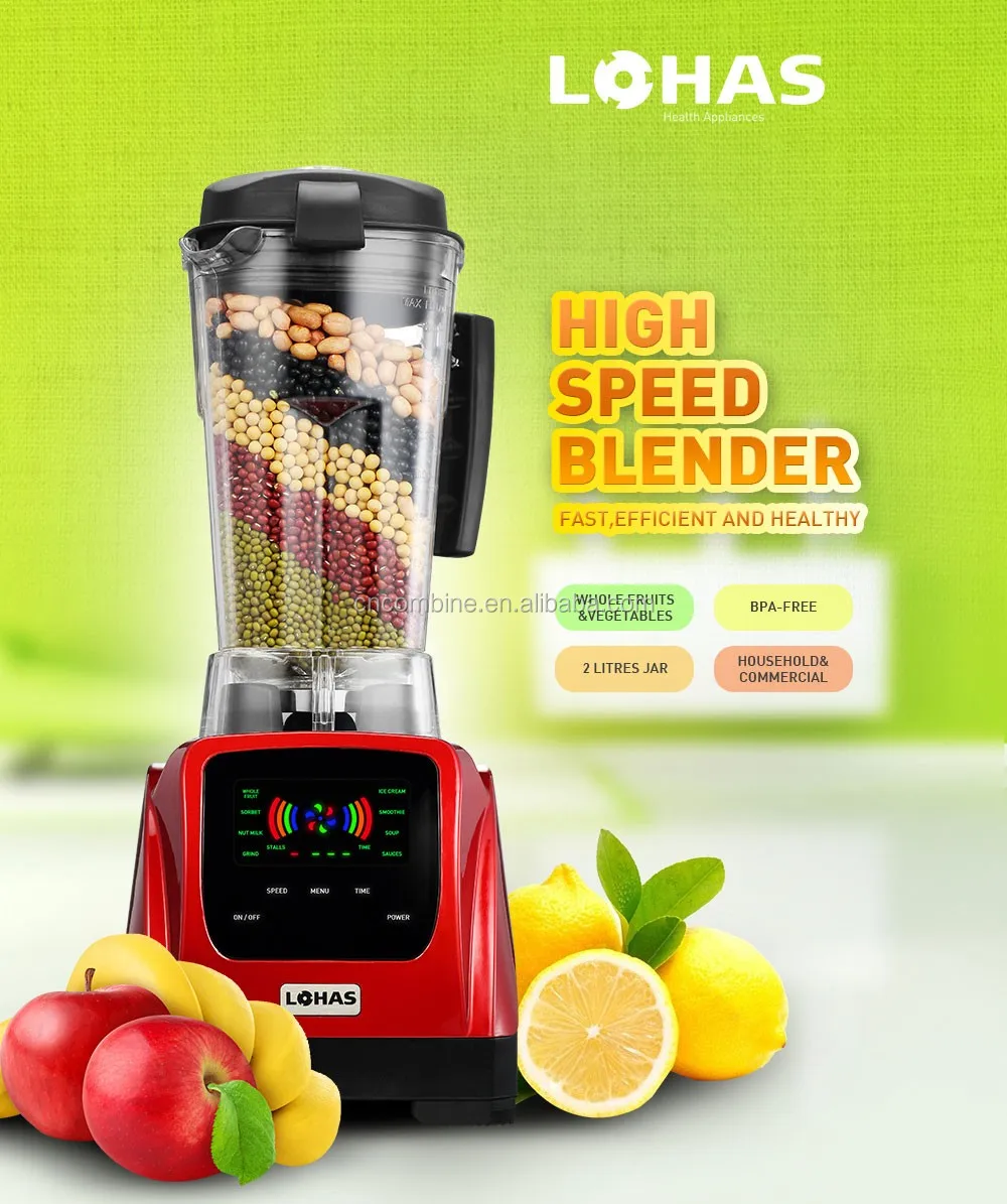 appliances heavy duty commercial electric food juice blender