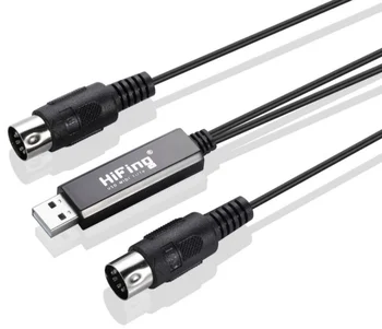 Hifing Midi Cable Midi Adapter Usb Midi Cable